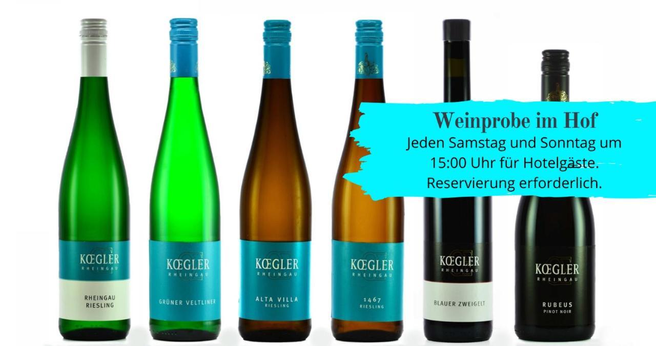 Wein Hotel Koegler Eltville am Rhein Eksteriør bilde